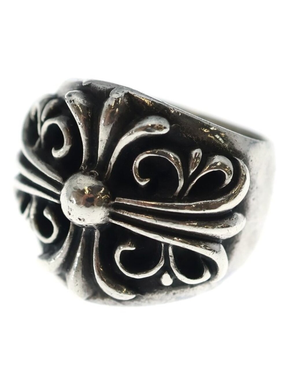 Chrome Hearts Keeper Ring Silver